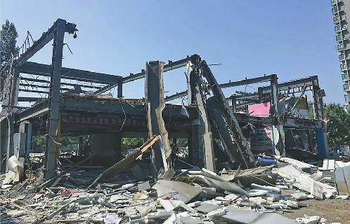 济南洗车店选址图便宜多数是违建 爱义行10店面3家被拆